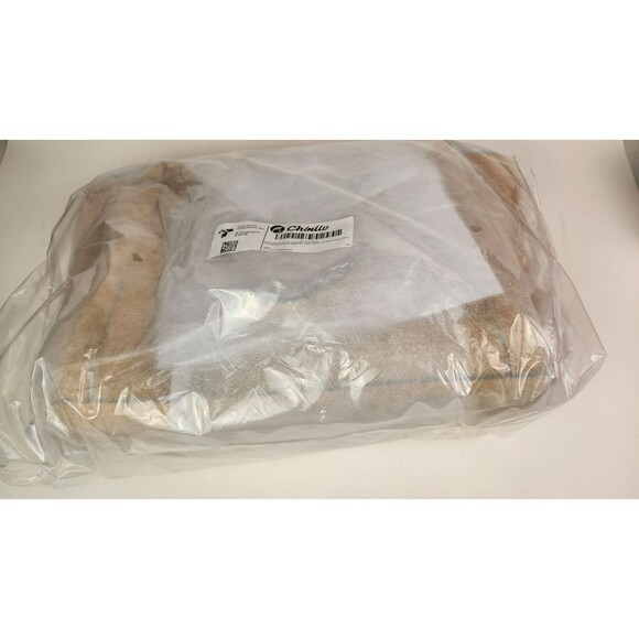 Chinllo Classy Top-Handle Bag Roomy Satchel Shoulder Bag Yellow Grain PU Leather - Picture 15 of 15